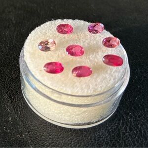 Beautiful 2.4 TCW Pink Tourmaline Loose Gemstones Oval Natural Gems